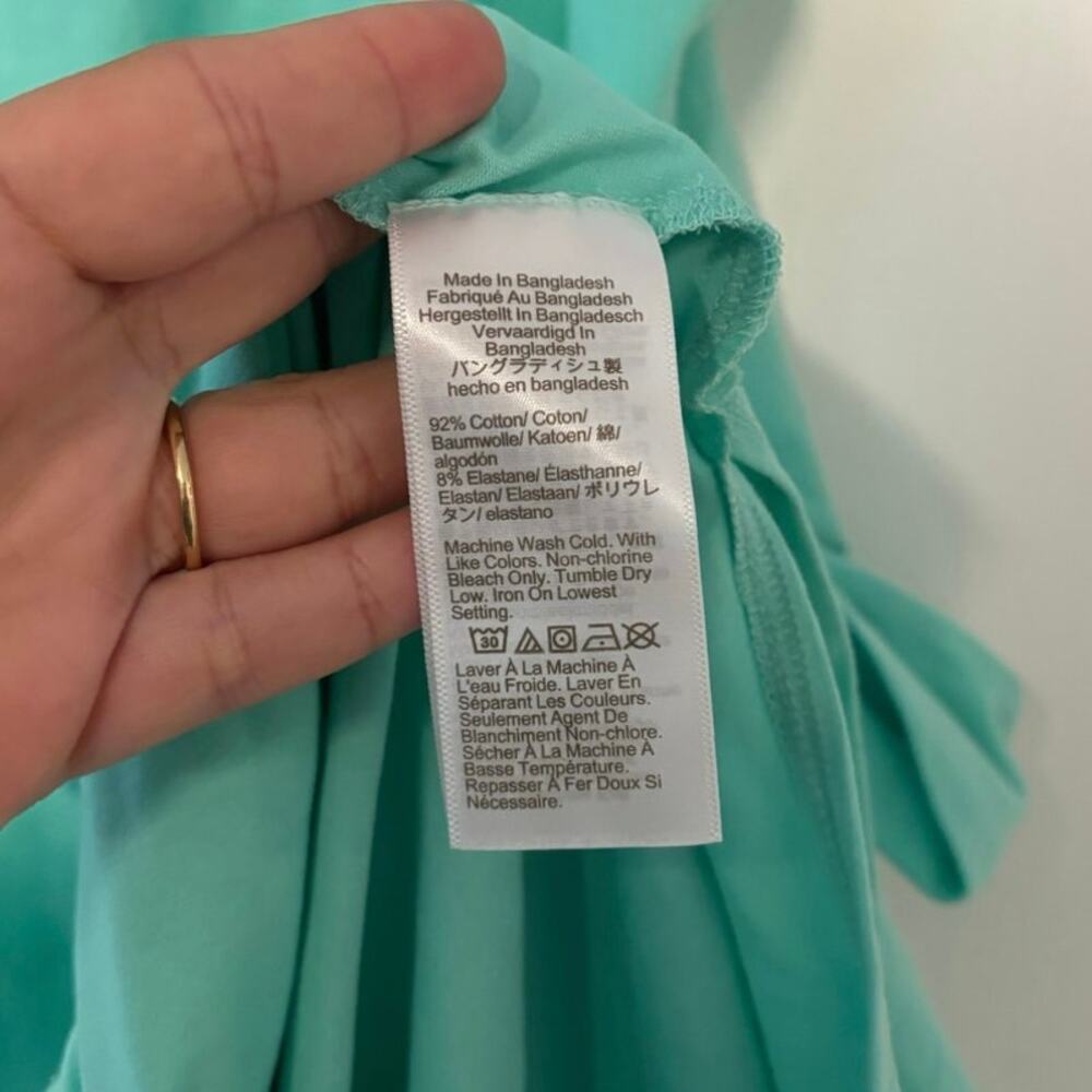 NWOT J.Crew Short Sleeve Knotted Mini Dress Size XL - Picture 4 of 6